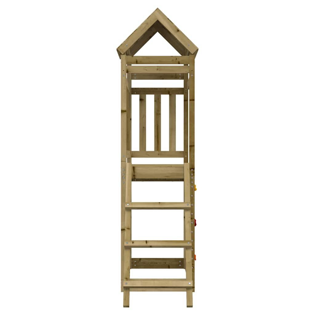 vidaXL āra rotaļu laukums, 52,5x110,5x214 cm, impregnēts priedes koks