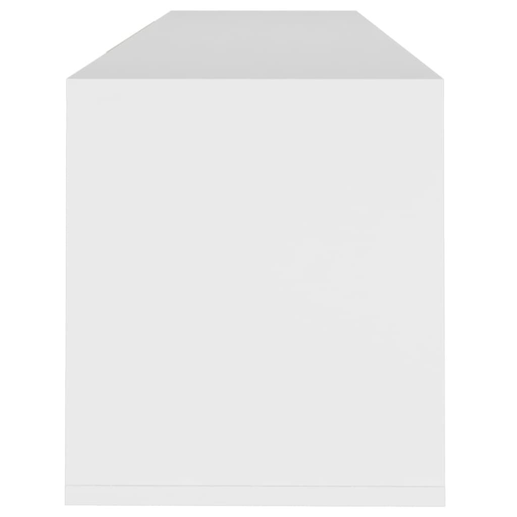 vidaXL TV skapītis, 120x30x40,5 cm, balts, inženierijas koks