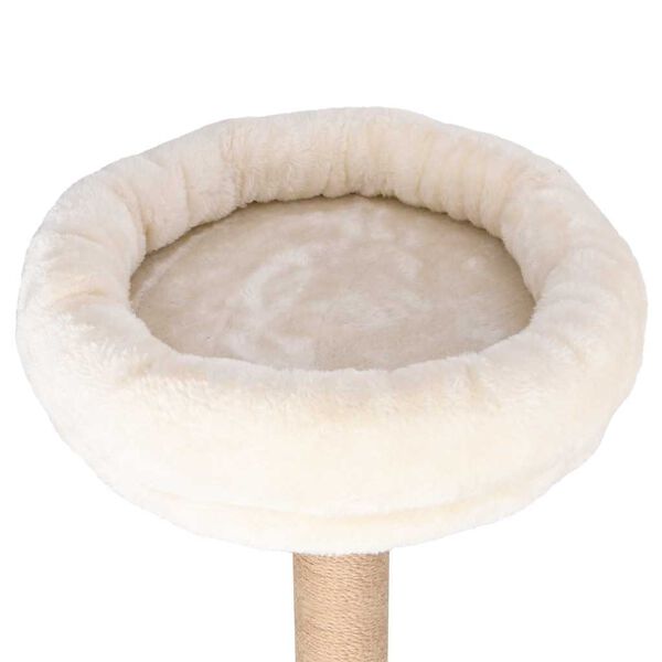 vidaXL kaķu māja ar stabiem nagu asināšanai, 148 cm, jūraszāles