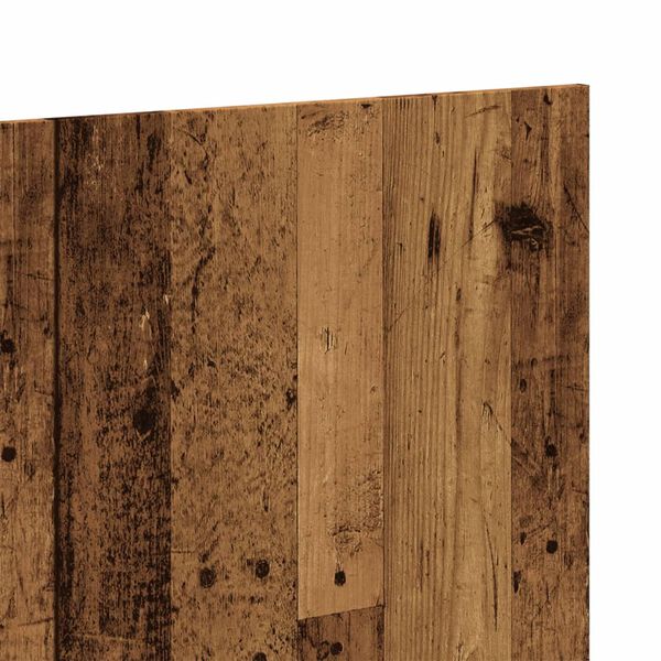 vidaXL gultas galvgalis, veca koka, 200x1,5x80 cm, inženierijas koks