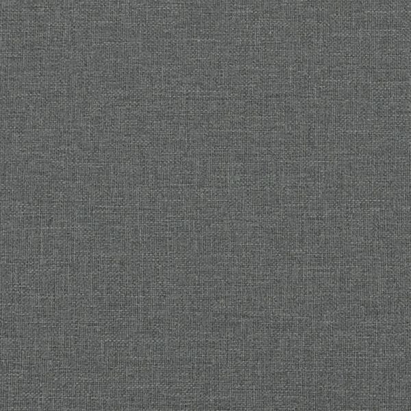 vidaXL gultas rāmis bez matrača, tumši pelēks, 80x200 cm, audums