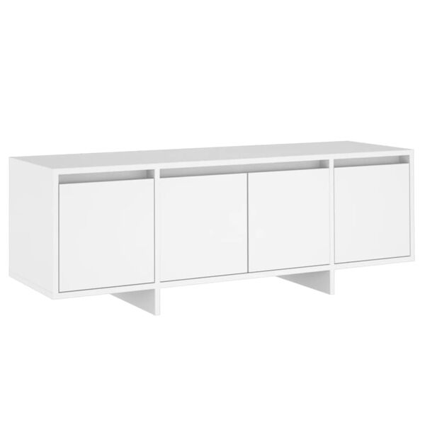 vidaXL TV skapītis, 120x30x40,5 cm, balts, inženierijas koks