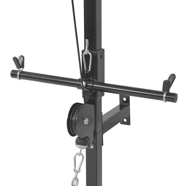 vidaXL spēka stacija ar hantelēm un svaru stieni, 30,5 kg