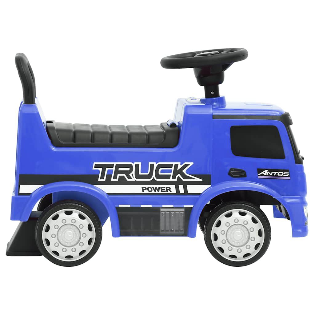 vidaXL stumjams rotaļu auto, Mercedes-Benz Truck, zils