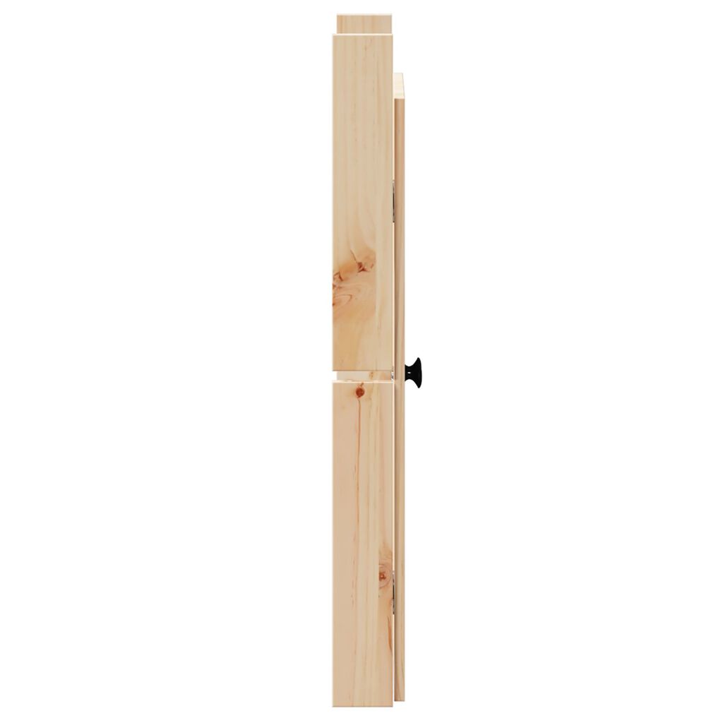 vidaXL Āra virtuves durvis 50x9x82 cm Ciets koka priede