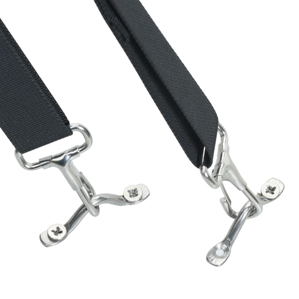 vidaXL trīsloku motorlaivas jumts ar sānu sienām, 183x(137-152)x137 cm